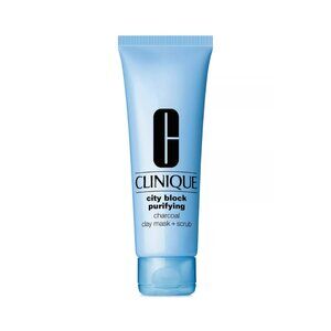 Clinique City Block Purifying Charcoal Clay Mask + Scrub